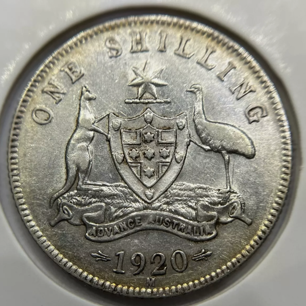 1920 Shilling Coin - good Very Fine