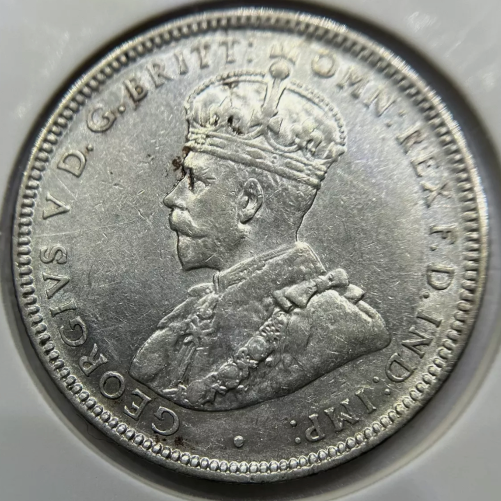 1920 Shilling Coin - good Very Fine