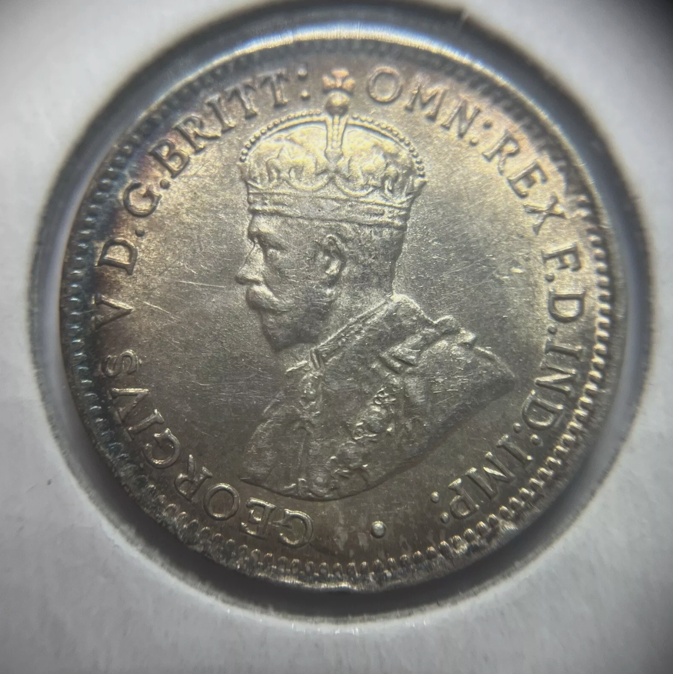 1914 Threepence Coin - Uncirculated
