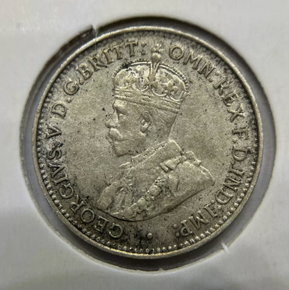 1911 Threepence Coin - good Very Fine