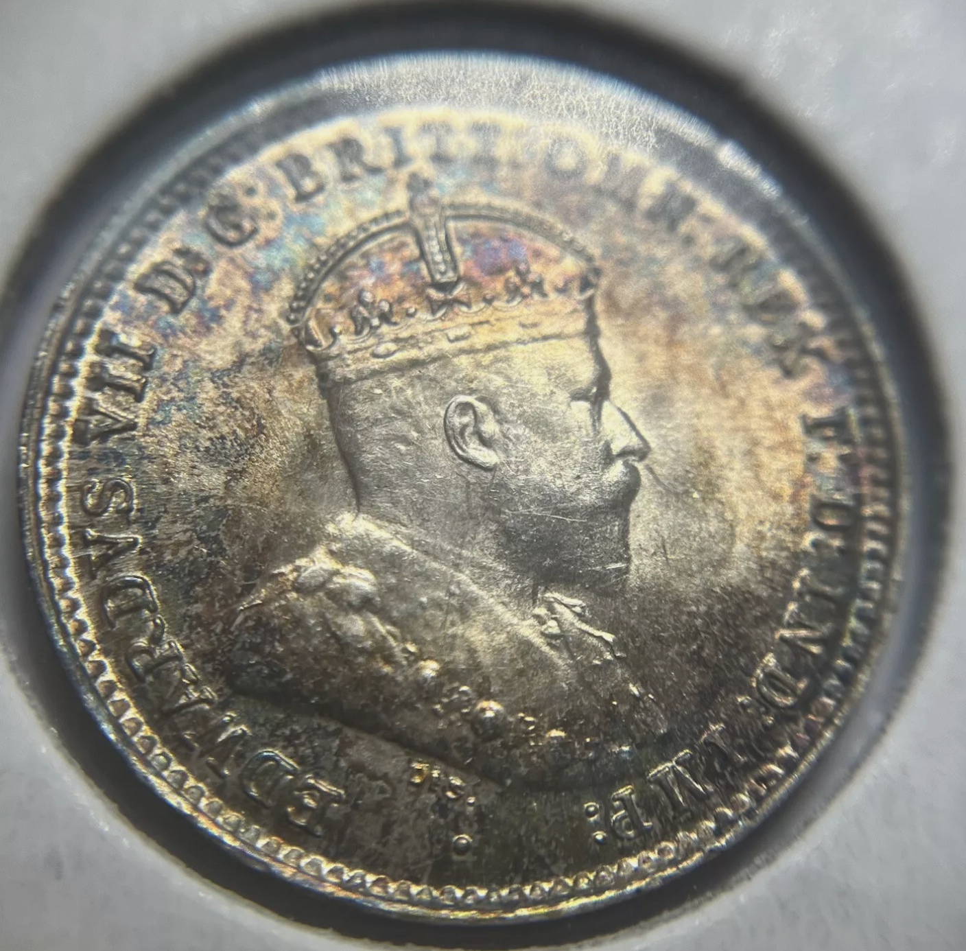 1910 Threepence Coin - Choice Uncirculated