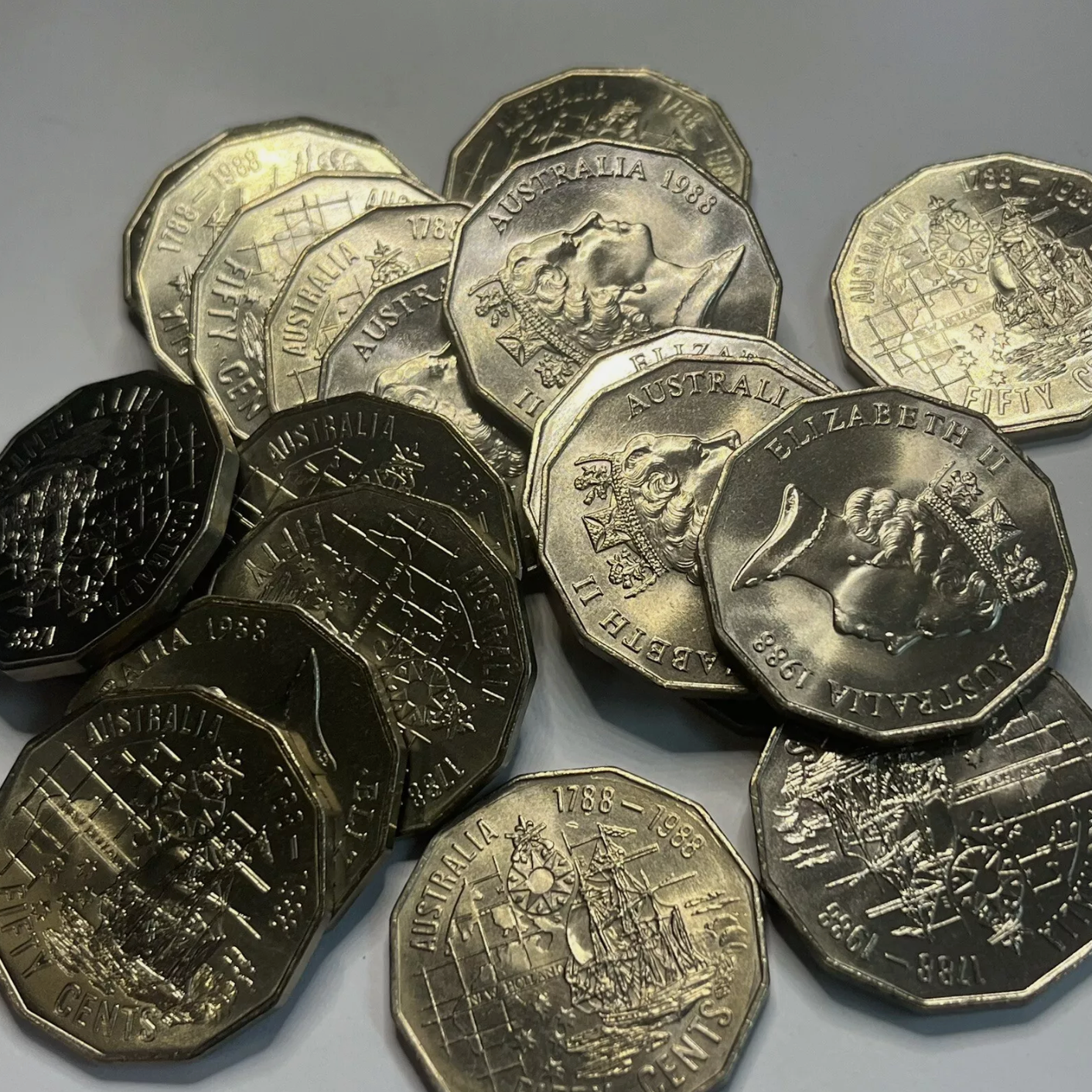 1988 Bicentenary 50 Cent - Uncirculated