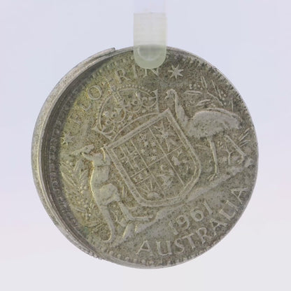 1961 Florin - Out of Collar Misstrike Error with Lip