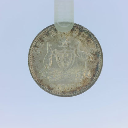 1910 Threepence Coin - Choice Uncirculated