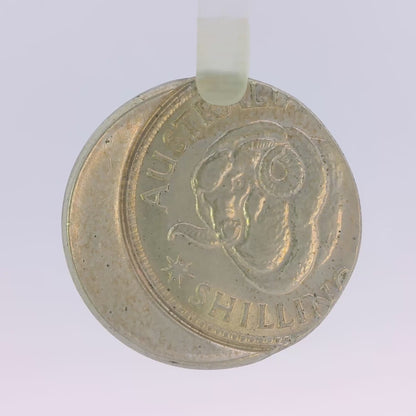 Shilling Error Coin - Major Off Centre 30% Out of Collar Uncirculated