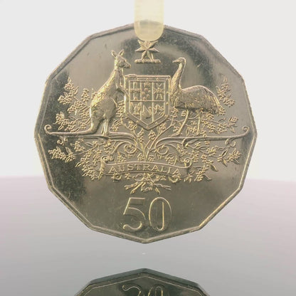 2001 Coat Of Arms Federation 50 Cent - Uncirculated