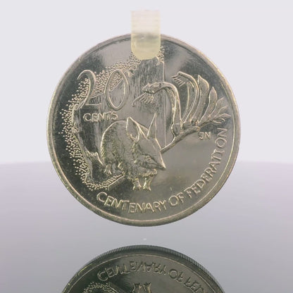 2001 Western Australia Centenary of Federation 20 Cent - Uncirculated