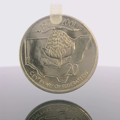 2001 New South Wales Centenary of Federation 20 Cent - Uncirculated