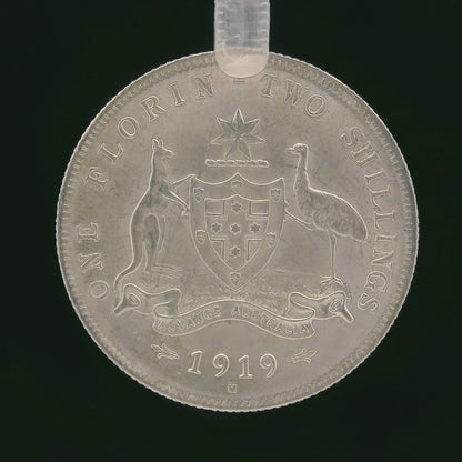 1919 Florin Coin - Choice Uncirculated Lustre