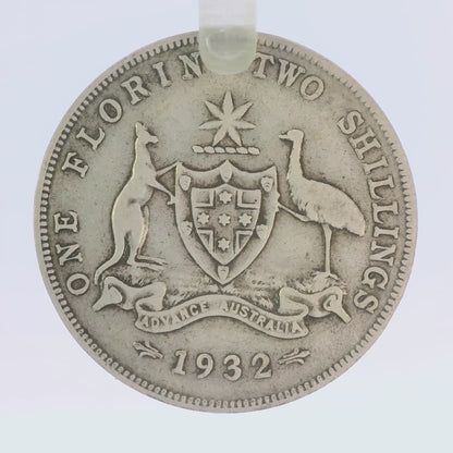 1932 Florin - good Fine