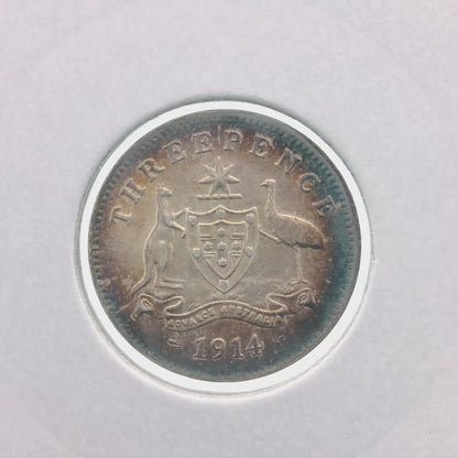 1914 Threepence Coin - Uncirculated