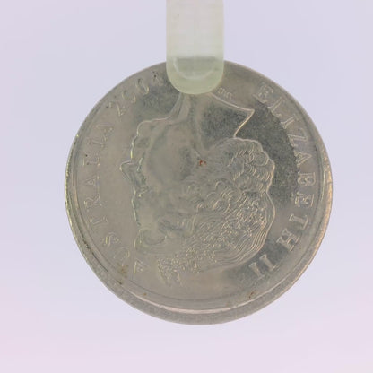 2004 Five Cent Coin - Off Centre & Lip - Struck out of Collar - Uncirculated