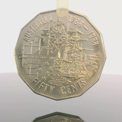 1988 Bicentenary 50 Cent - Uncirculated