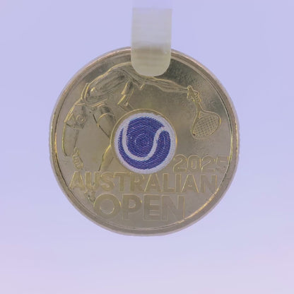 2025 Two Dollar Coin - Mens Australian Open - Uncirculated