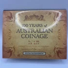 2010 Australian 4 Coin $1 Set - 100 Years of Australian Coinage