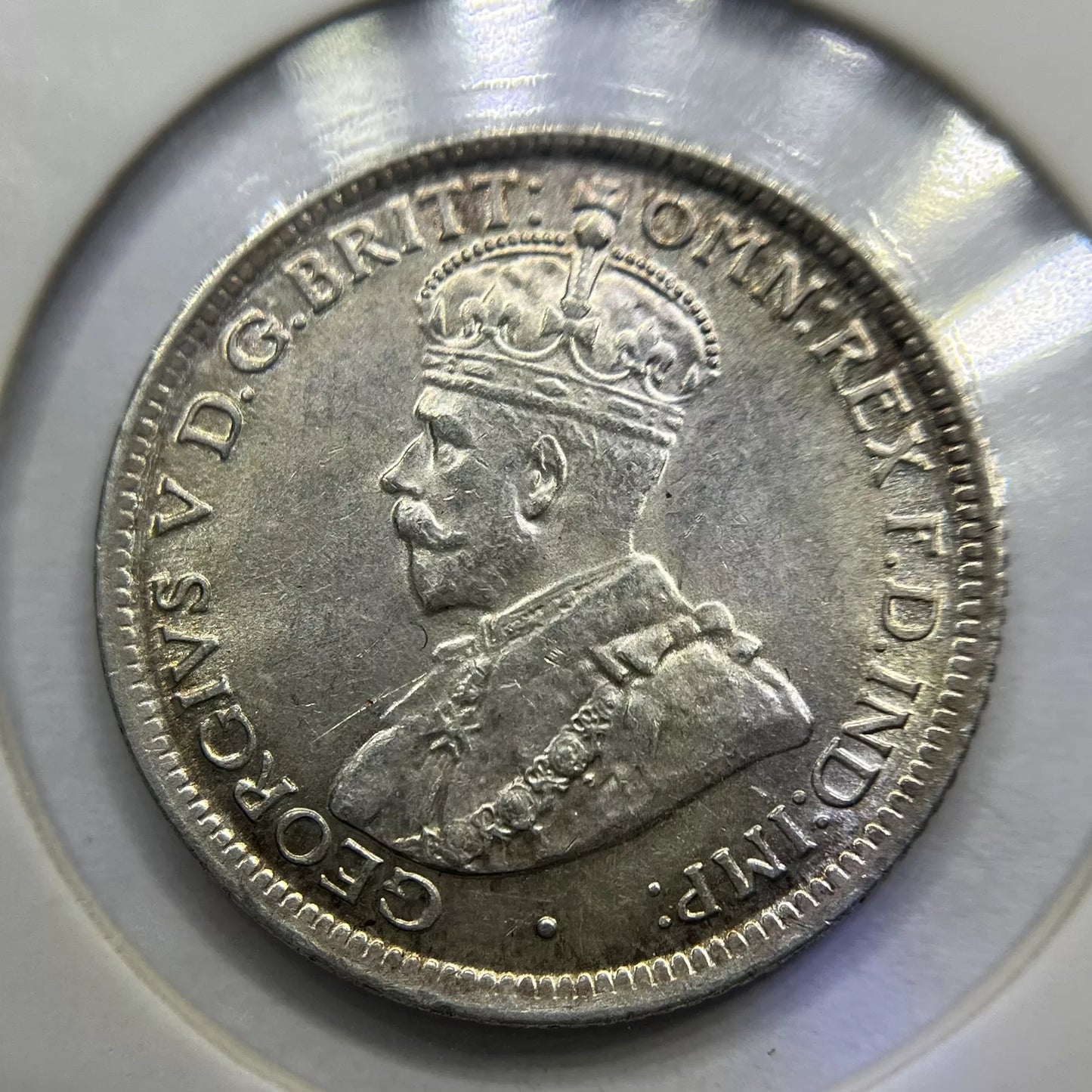 1917 Sixpence Coin - good Extremely Fine