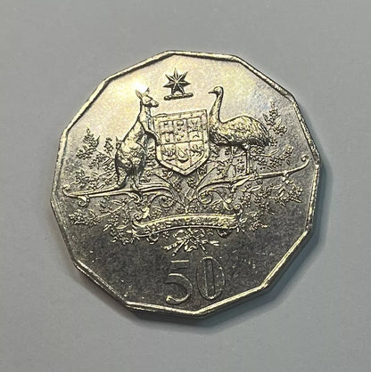 2001 Coat Of Arms Federation 50 Cent - Uncirculated