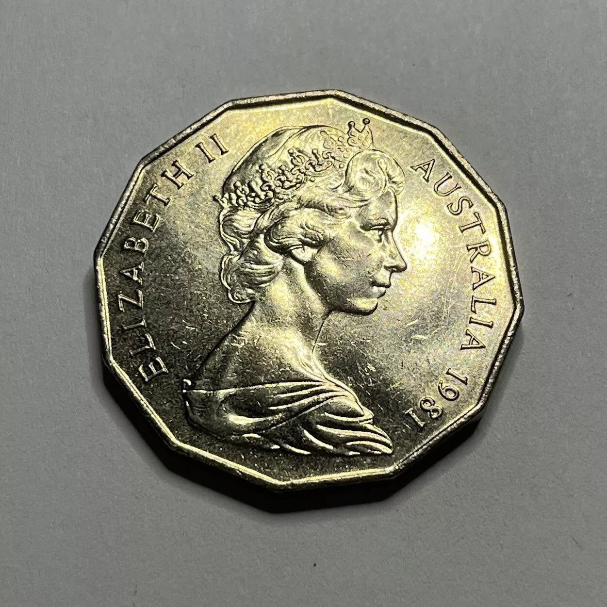 1981 Prince Of Wales 50 Cent - Uncirculated