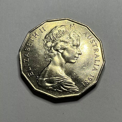 1981 Prince Of Wales 50 Cent - Uncirculated