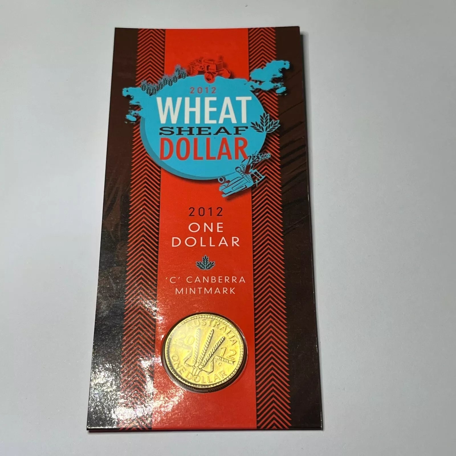 2015 One Dollar - Wheat Sheaf - C Mint Mark RAM Card