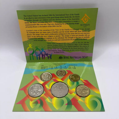 1994 Mint Year Coin Set - Year of Family