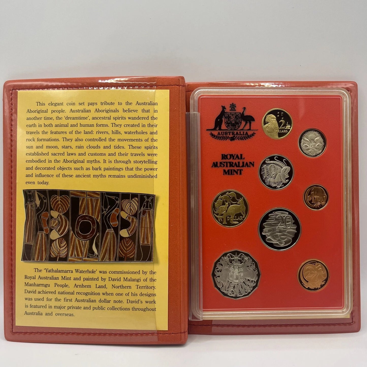 1990 Mint Proof Coin Set - Aboriginal People - Elizabeth II in RAM Case