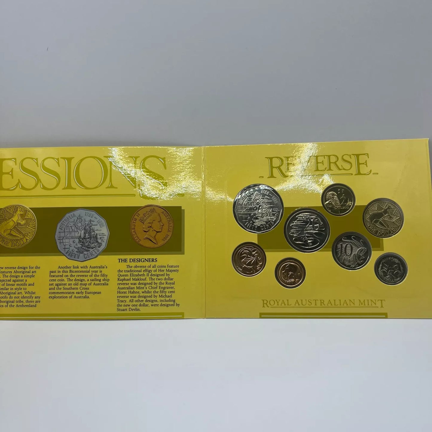 1988 Mint Year Coin Set - Bicentenary Year