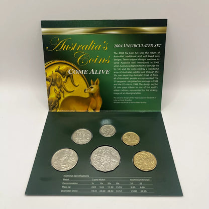 2004 Mint Year Coin Set - Year of the Outback