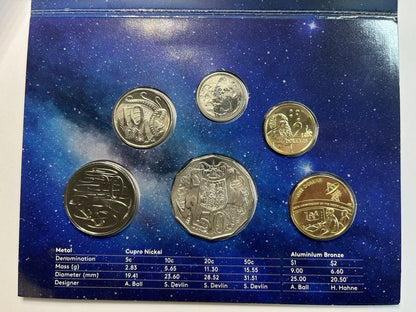 2019 Mint Year Coin Set - 50th Anniversary of the Moon Landing