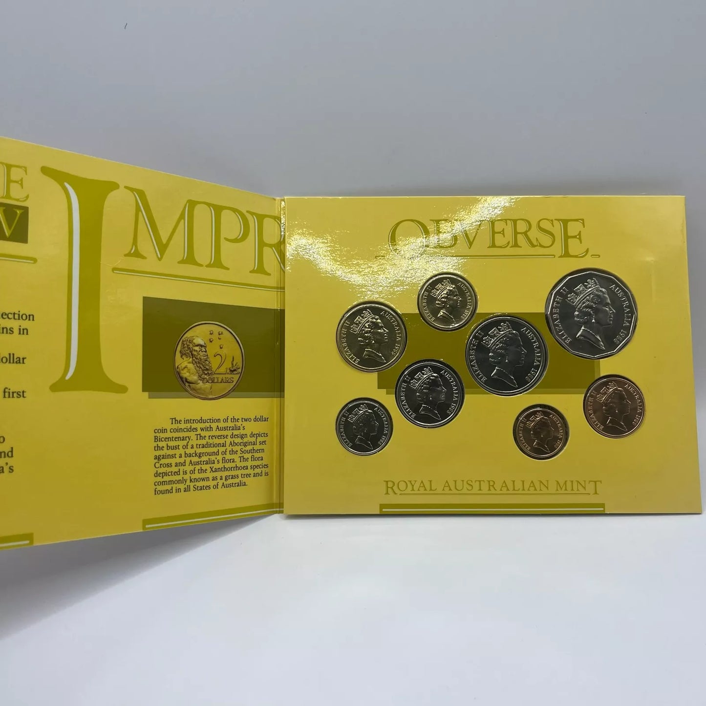 1988 Mint Year Coin Set - Bicentenary Year