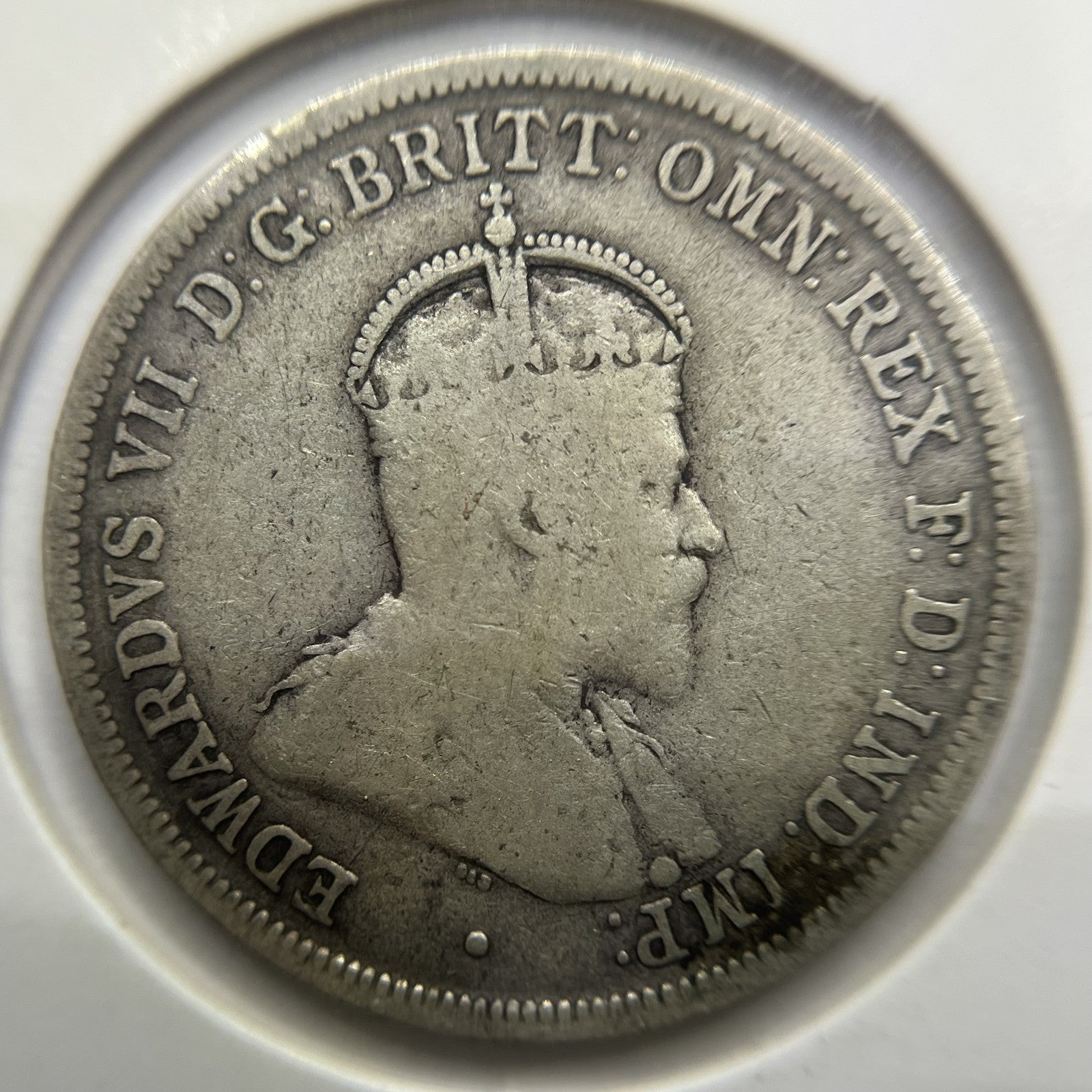 1910 Florin Coin - Very Good or Better - Edward VII Silver Predecimal First Year