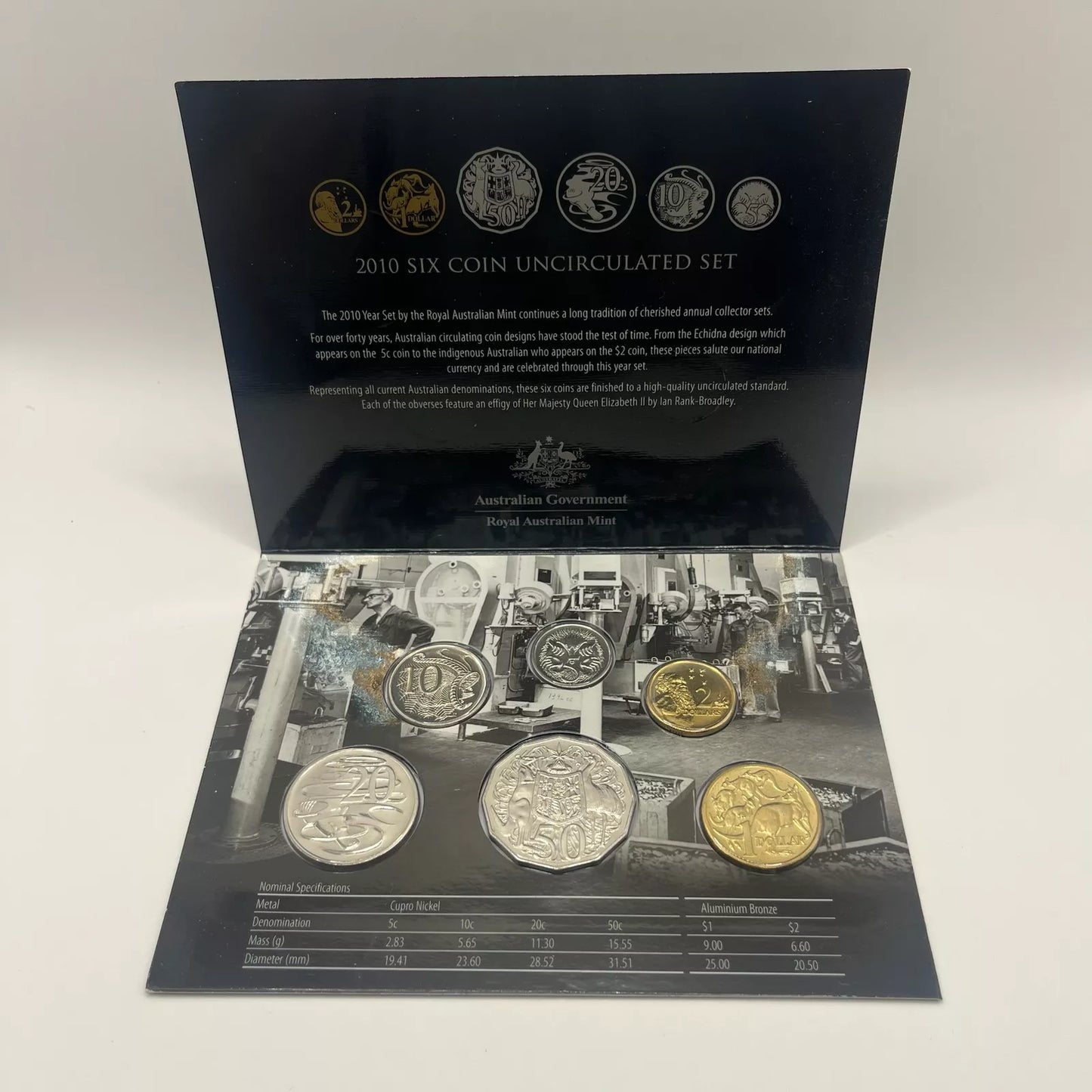 2010 Mint Year Coin Set - Royal Australian Mint
