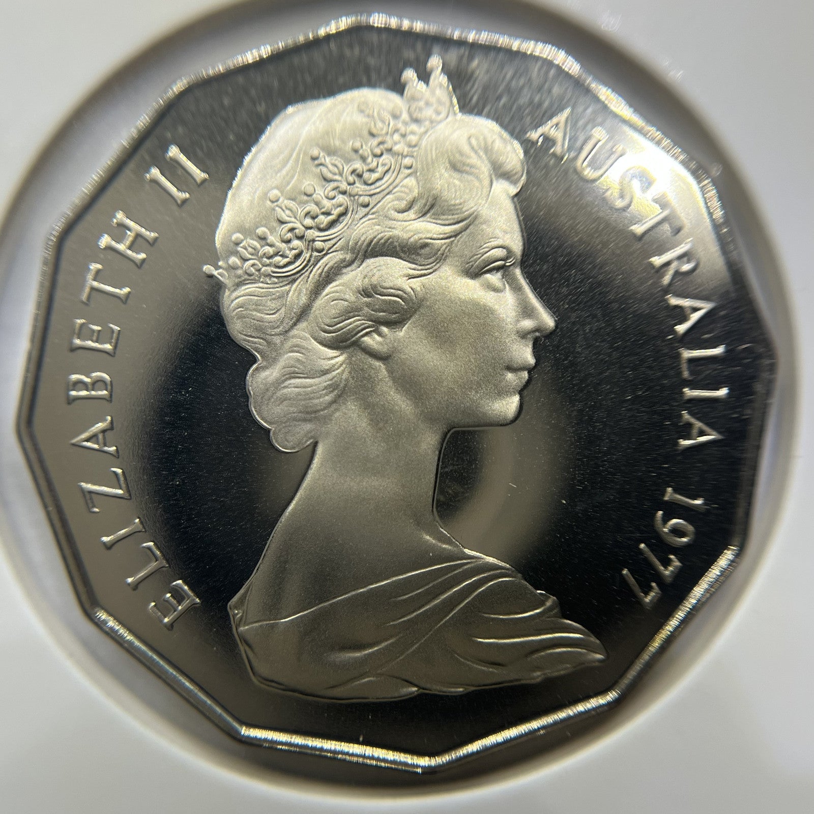 1977 Jubilee Fifty 50 Cent Coin - Ex Proof Set - Elizabeth II Australia