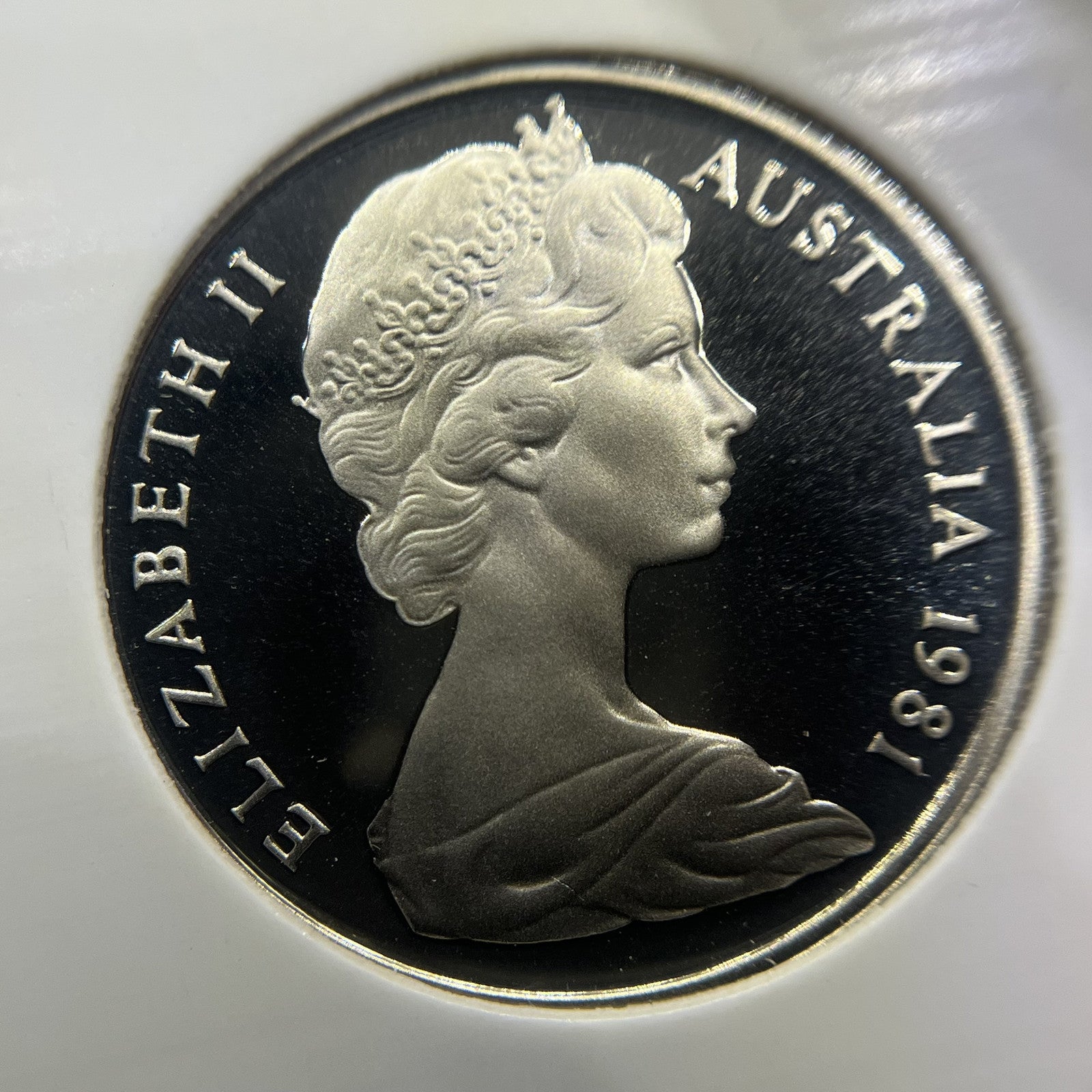 1981 Ten 10 Cent Coin - Ex Proof Set - Elizabeth II Australia