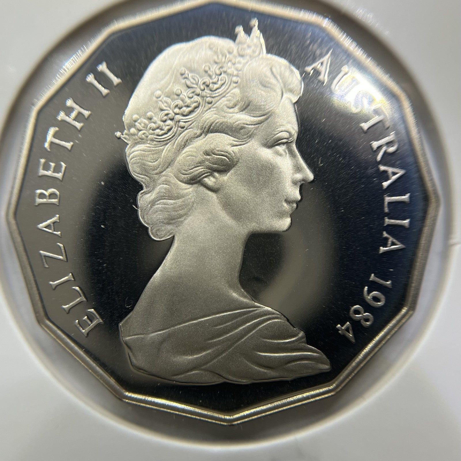 1984 Fifty 50 Cent Coin - Ex Proof Set - Elizabeth II Australia