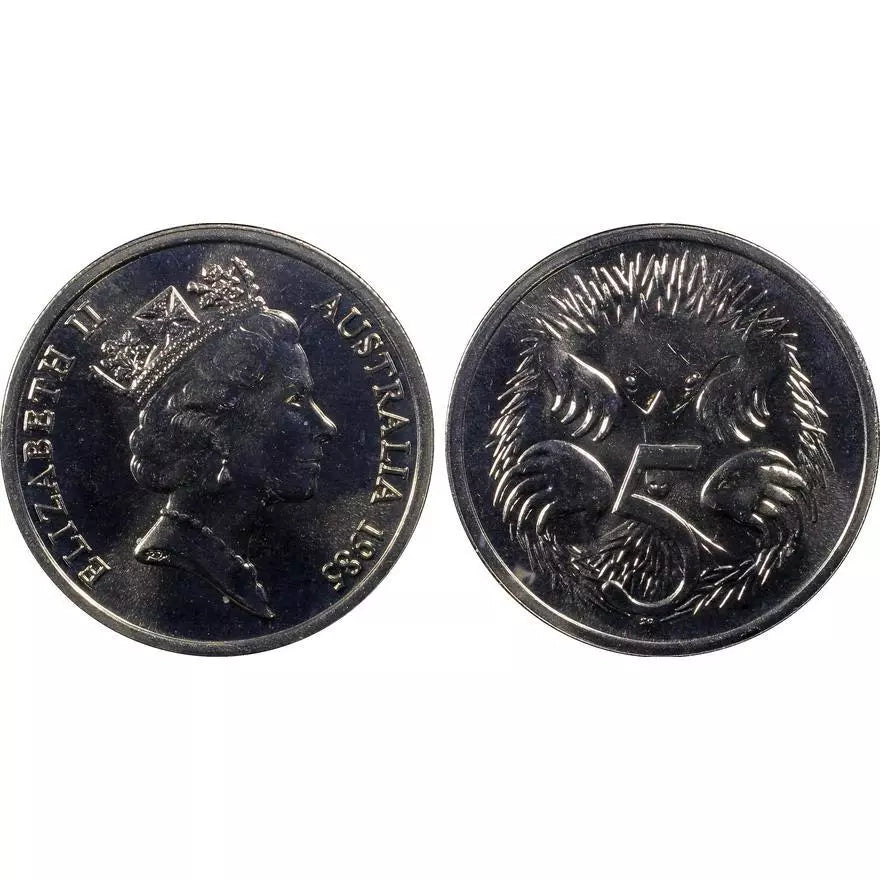 1985 Five Cent Coin - PCGS MS67
