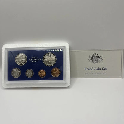 1984 Proof Coin Set - Royal Australian Mint - In Foam