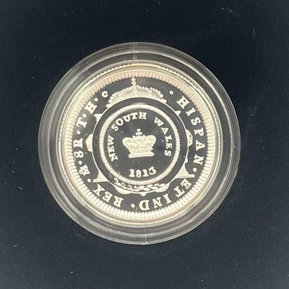 2013 Silver One Dollar - Holey Dollar Dump - Proof RAM Case