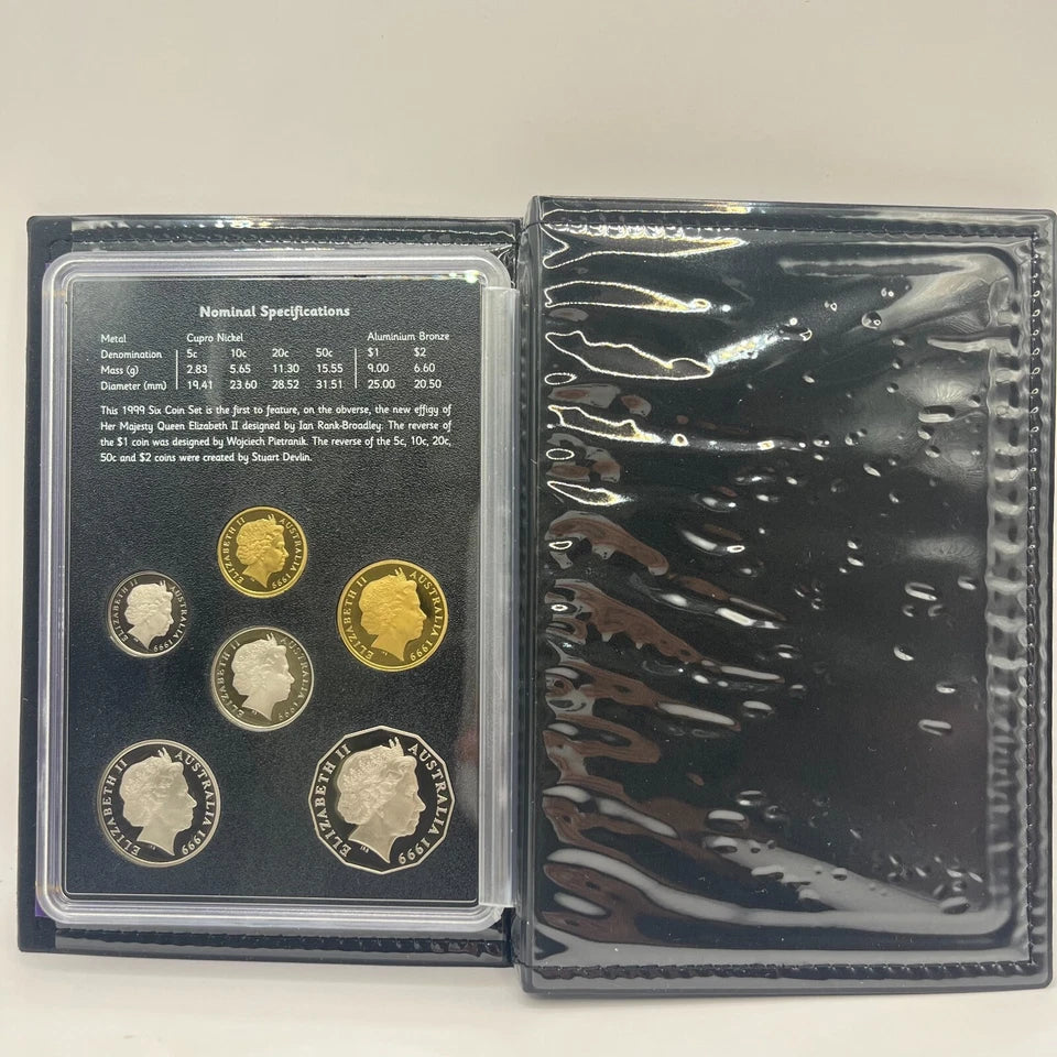 1999 Proof Coin Set - Older Persons - Elizabeth II in RAM Case