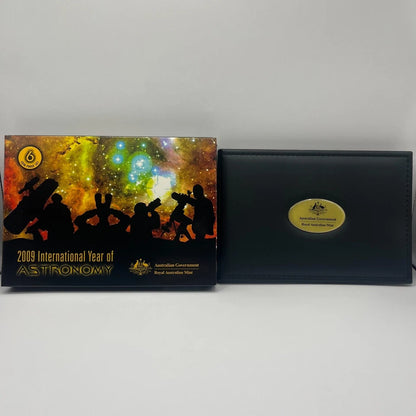 2009 Mint Proof Coin Set - Astronomy - 6 Coins Elizabeth II in RAM Case