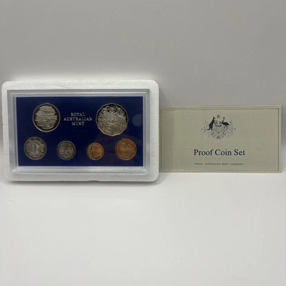 1983 Proof Coin Set - Royal Australian Mint - In Foam