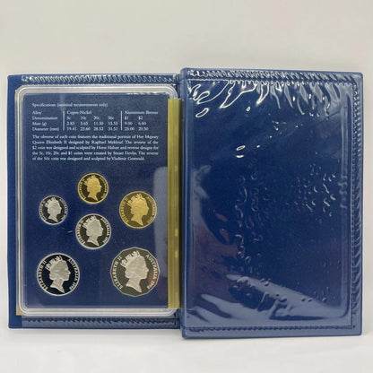 1998 Proof Coin Set - Bass and Flinders - Elizabeth II in RAM Case