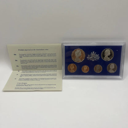 1983 Proof Coin Set - Royal Australian Mint - In Foam