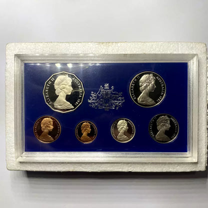 1981 Proof Coin Set - Royal Australian Mint - In Foam