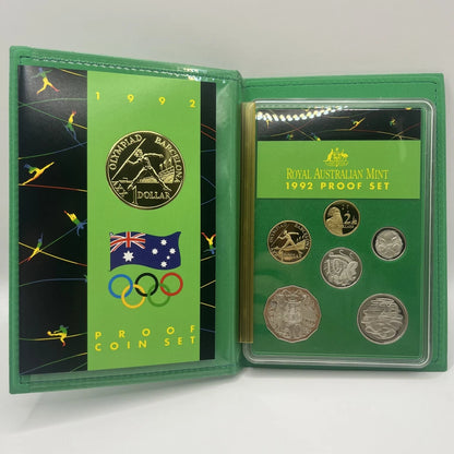 1992 Proof Coin Set - Barcelona Olympiad - RAM In Box
