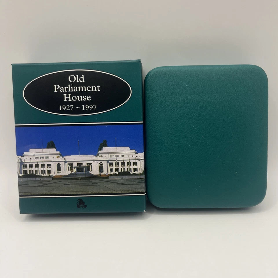 1997 Silver One Dollar Coin - Old Parliament House - Proof RAM Case