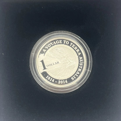 2014 Silver One Dollar - Terra Australis - Proof RAM Case