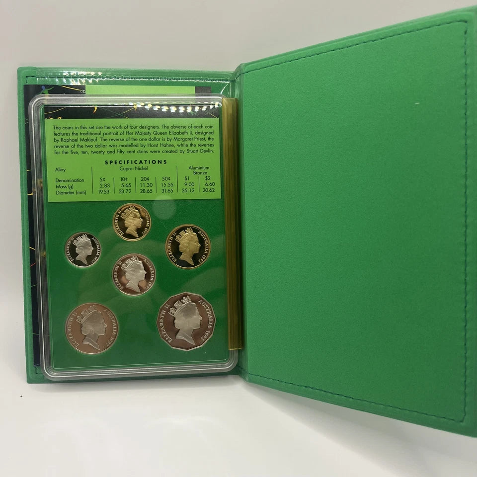 1992 Proof Coin Set - Barcelona Olympiad - RAM In Box