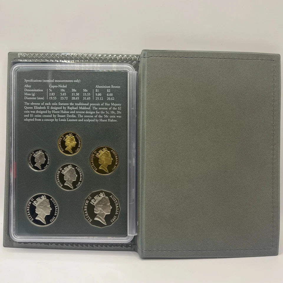 1995 Proof Coin Set - End of WWII Anniversary - Elizabeth II in RAM Case