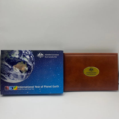 2008 Mint Proof Coin Set - Planet Earth - 6 Coins Elizabeth II in RAM Case
